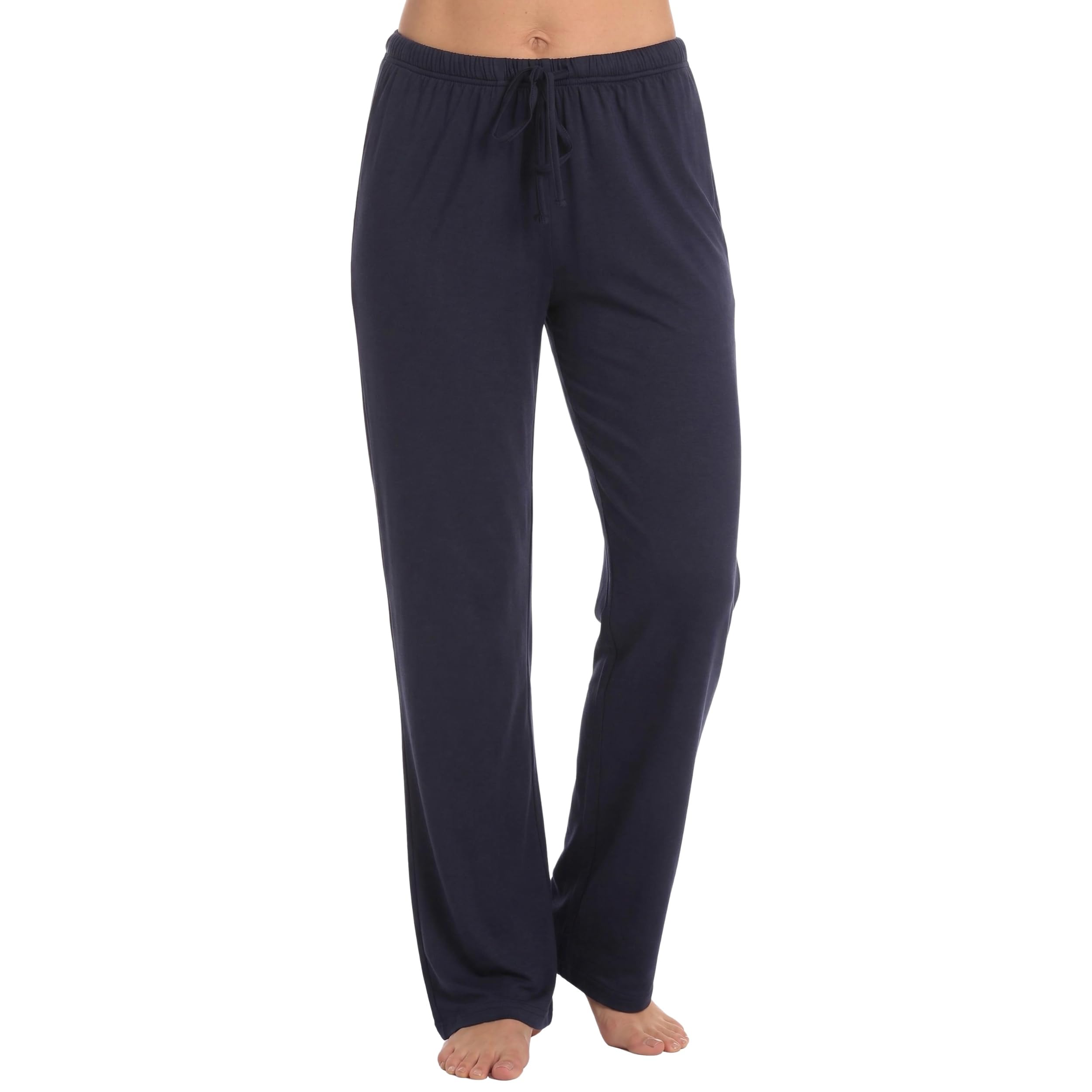 Just Love Women's Pajama Pants, Soft Stretch Jersey PJ Bottoms with Two Pockets,