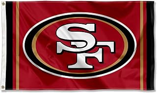San Francisco 49ers SF Large 3x5 Flag