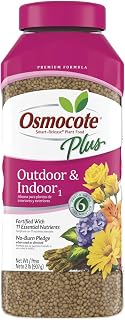 Osmocote Smart-Release Plant Food Plus Outdoor & Indoor1, 2 lb. | Granular, Continuous Release Plant Fertilizer with 11 Essential Nutrients