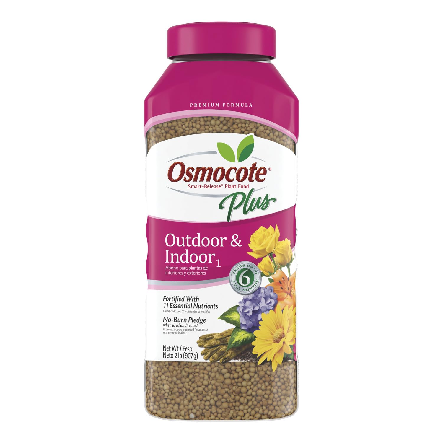Osmocote Smart-Release Plant Food Plus Outdoor & Indoor1, 2 lb. | Granular, Cont