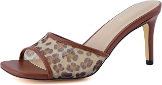 CUSHIONAIRE Evie Women's Kitten Heel Sandals Slip-on One Band Dress Sandals Memory Foam Wide 3 in Heel