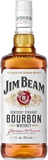 Jim Beam White Kentucky Bourbon Whiskey 1L