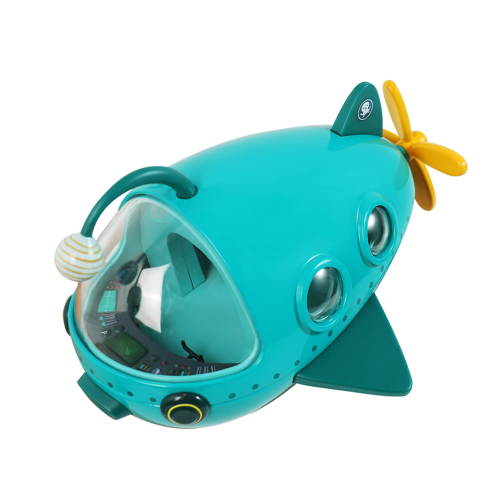GUP A Toy Compatible with Octonauts Toys, Metal Vehicle Rescue Ship Octopod Cast