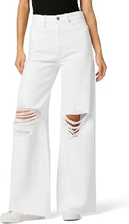 Hudson Women's James High Rise Wide Leg Jean
