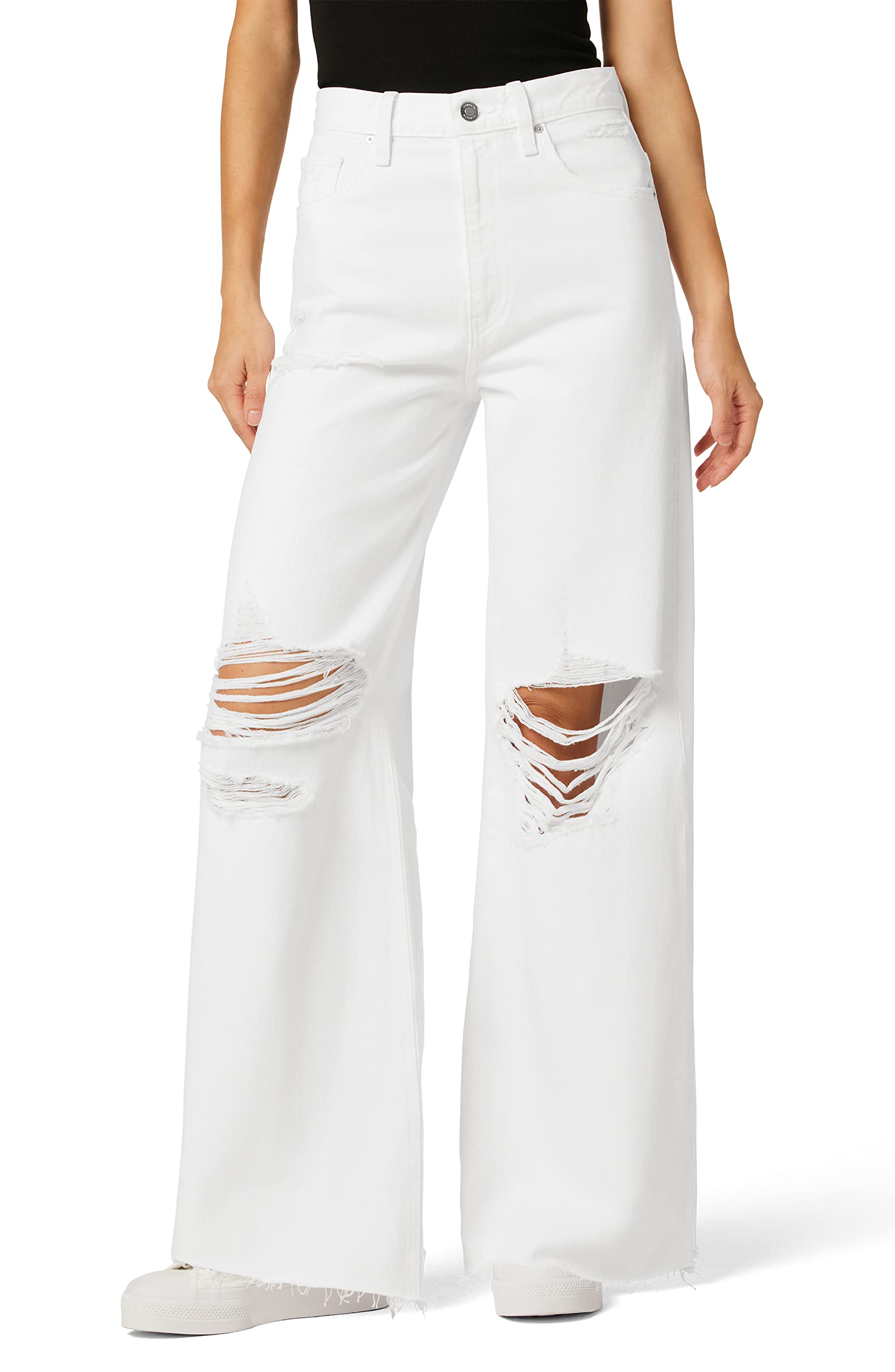 Hudson Women's James High Rise Wide Leg Jean