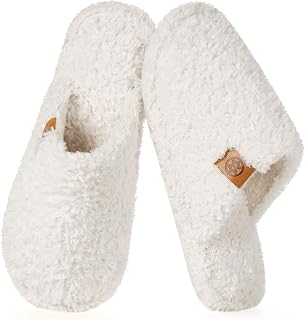 Dokela Slippers Women Men Winter Warm Plush Slippers