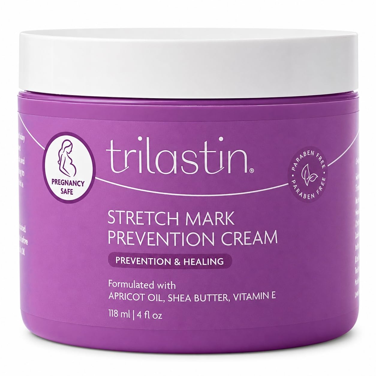 Trilastin Stretch Mark Cream for Pregnancy – Hydrating Belly Cream for Pregnant 