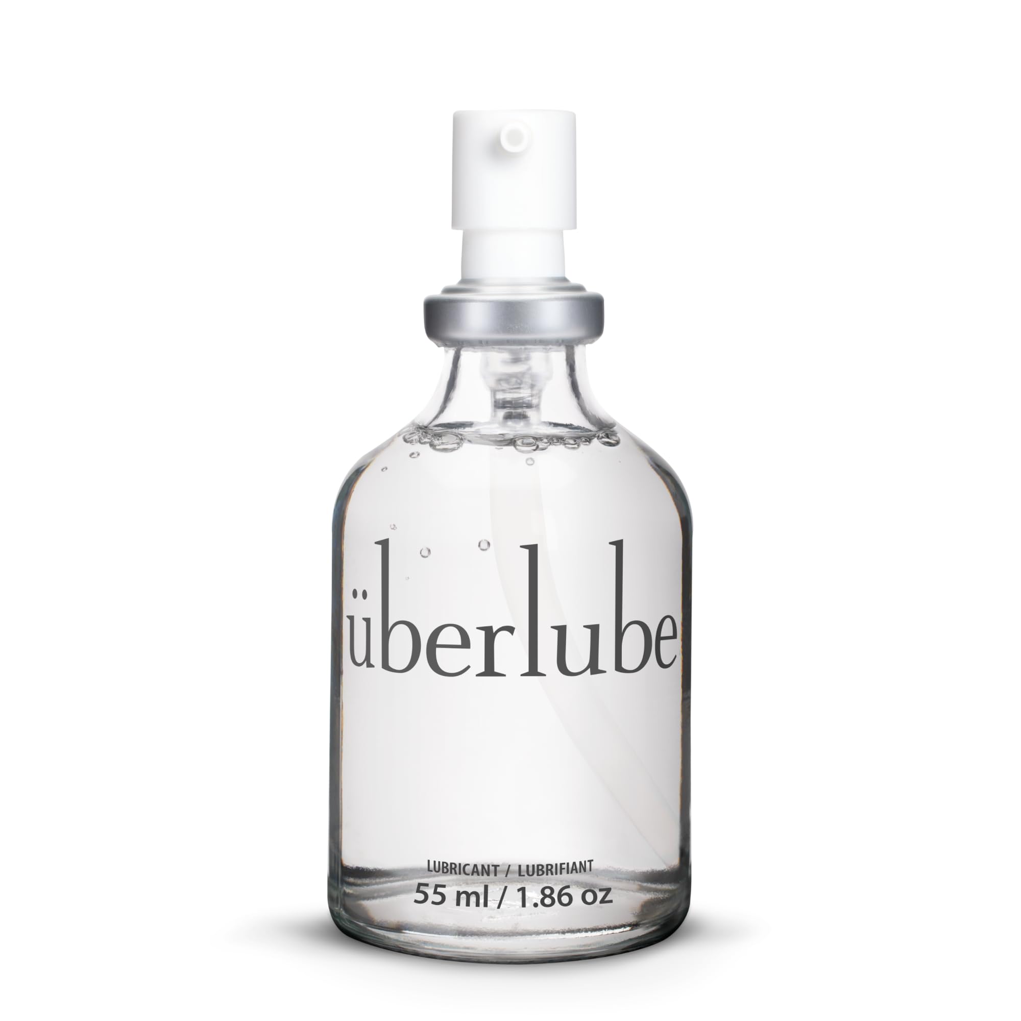 Uberlube Premium Silicone Lube - Unscented and Ultra Smooth (55 ml) | Long Lasti