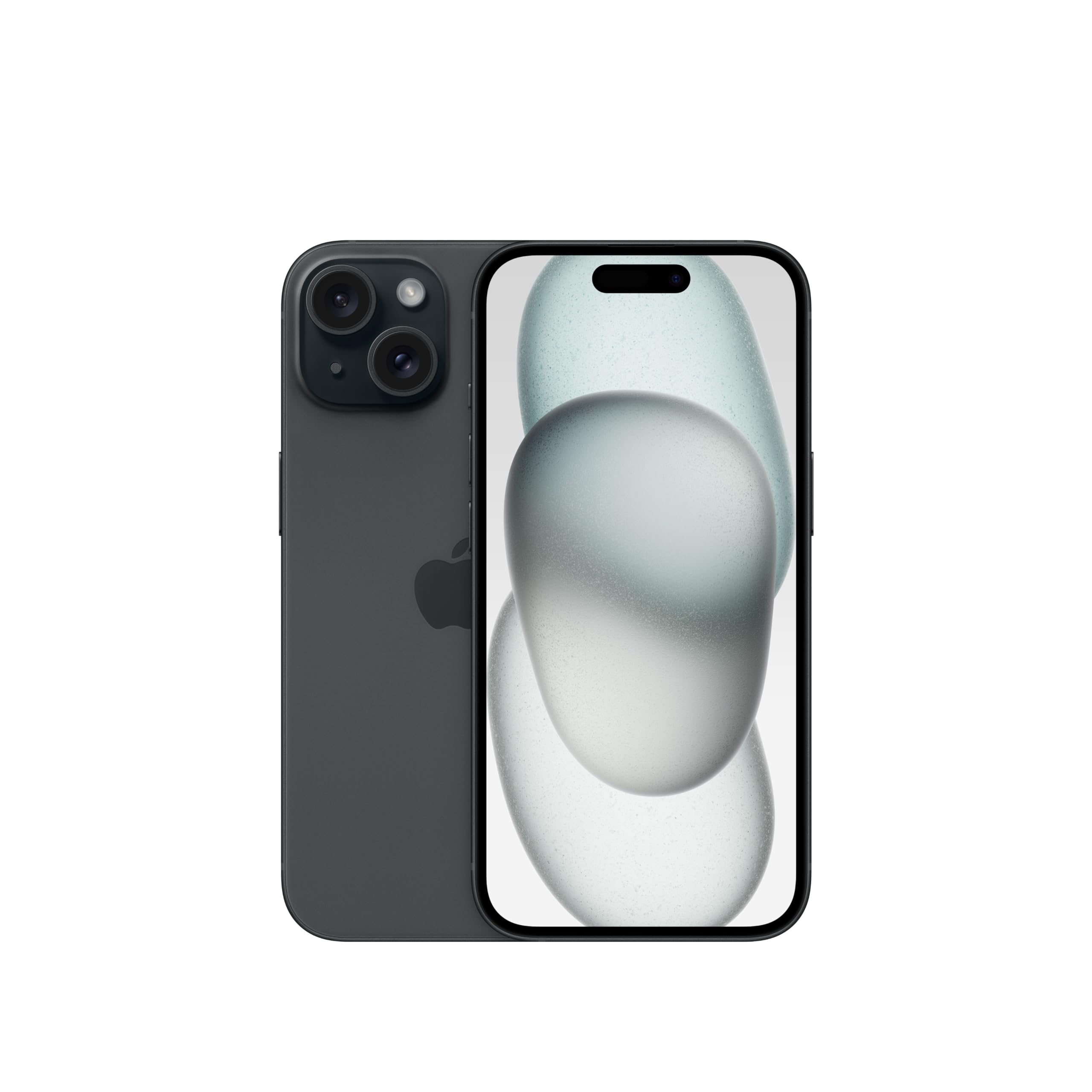 Apple iPhone 15, 128 GB, Black (Refurbished)