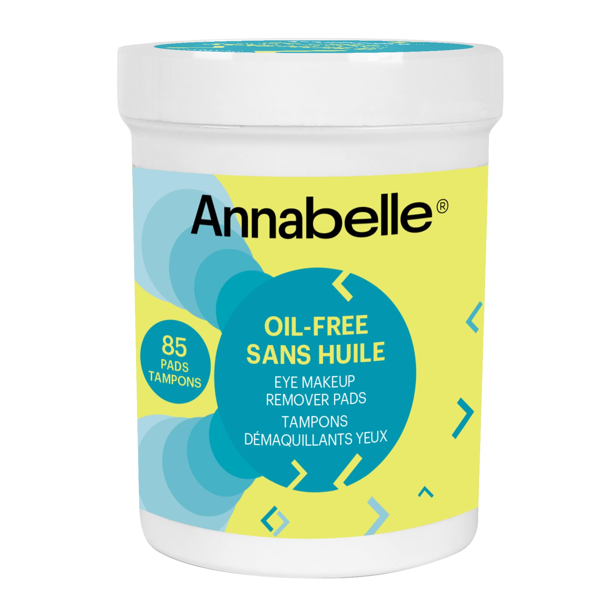 Annabelle Oil-Free Eye Makeup Remover Pads, Makeup Removal, Suitable For Sensiti