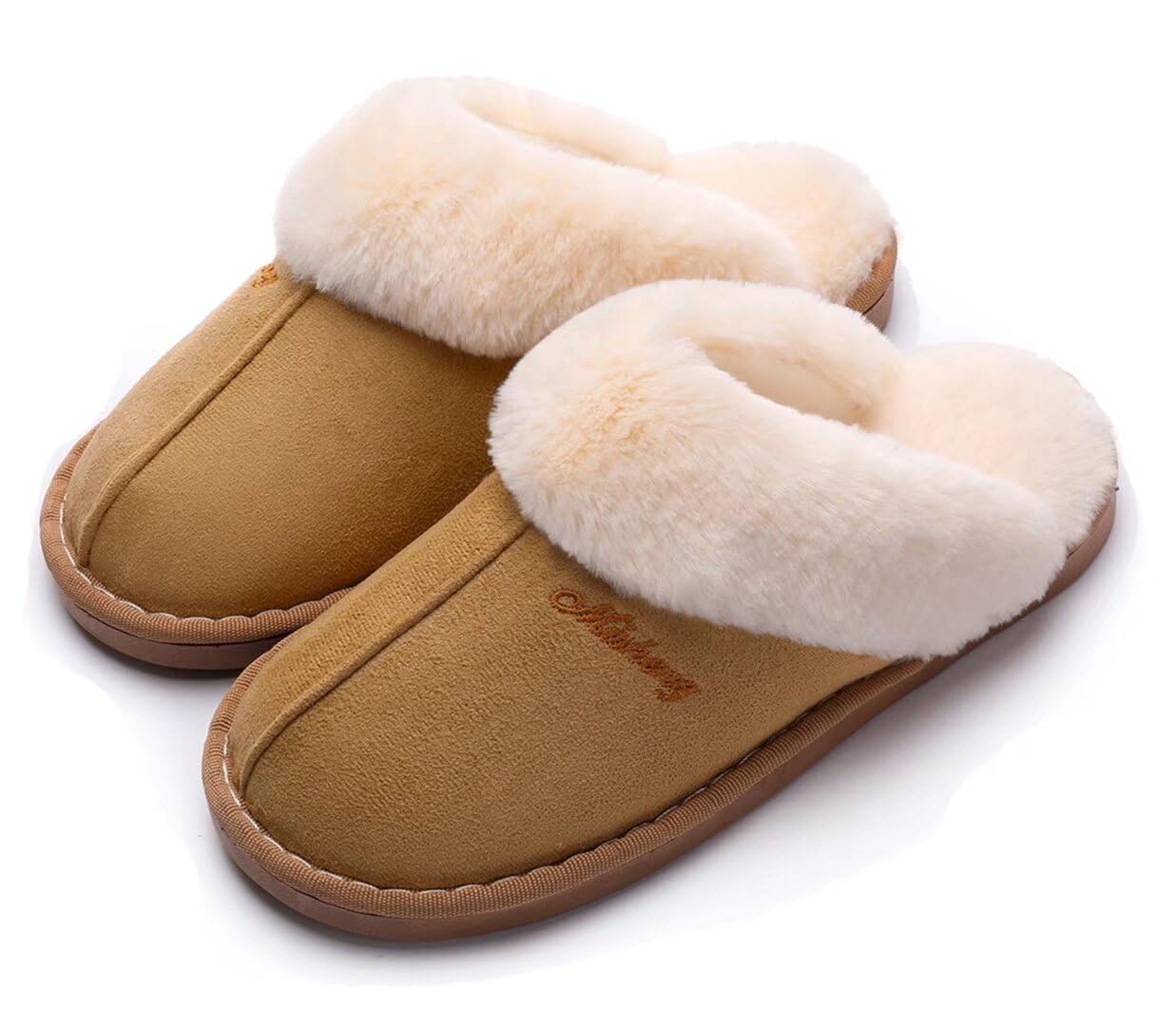 Women's Plush House Slippers Soft and Comfortable Non-Slip Winter Warmth Slipper