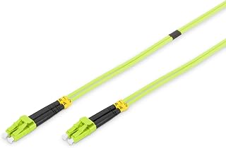 DIGITUS OM5 Fiber Optic Cable - 2m - LC to LC - Duplex FO Cable