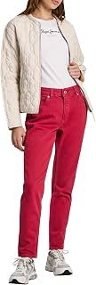 Pepe Jeans Women's HIGH-Rise Tapered Jeans Violet