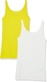 Amazon Essentials Women's Slim Fit Tank Top with Spaghetti Straps Pack of 2