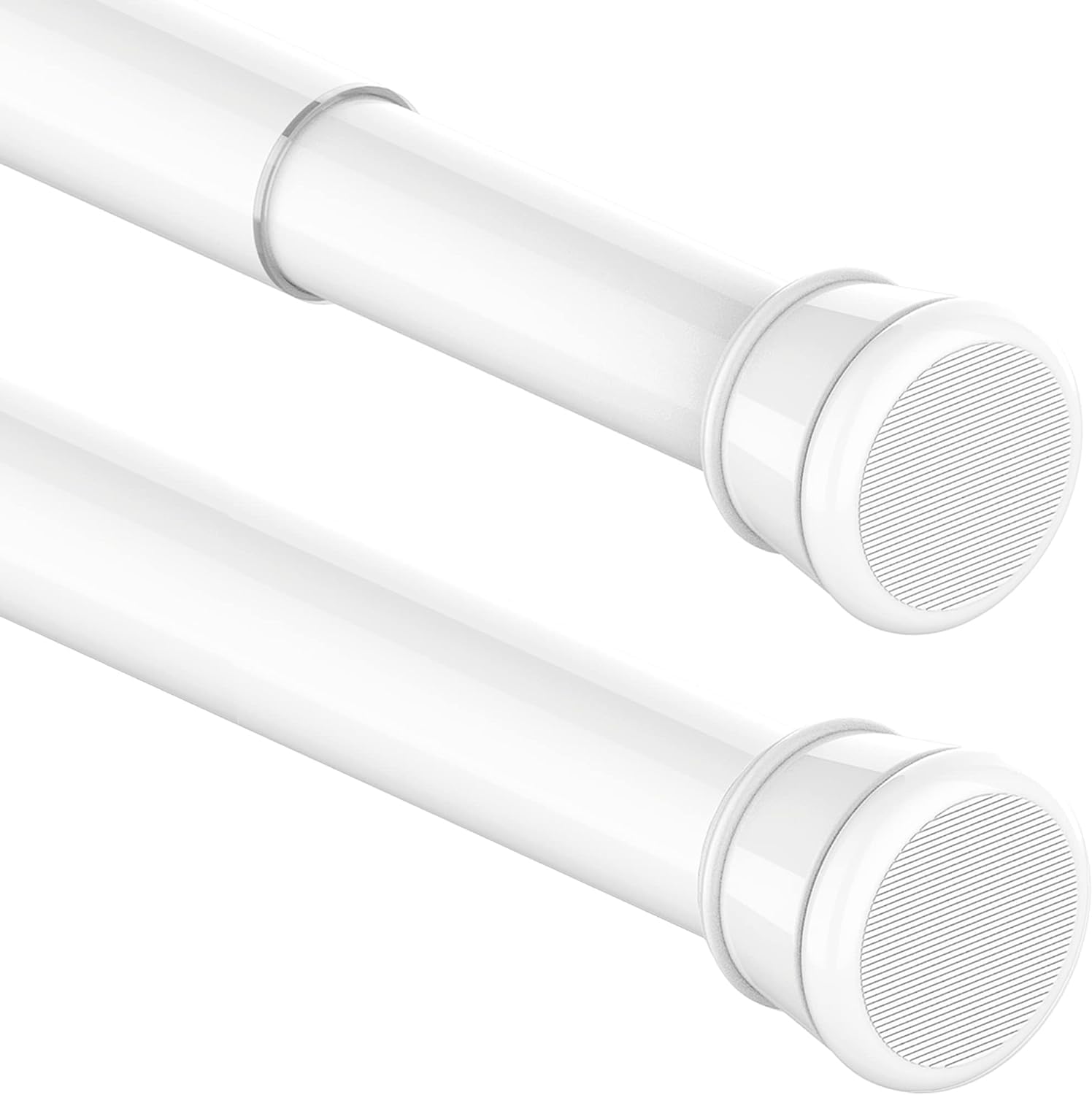 Curtain Poles No Drilling Extendable Shower Curtain Rail Extra Thick Tension Rod