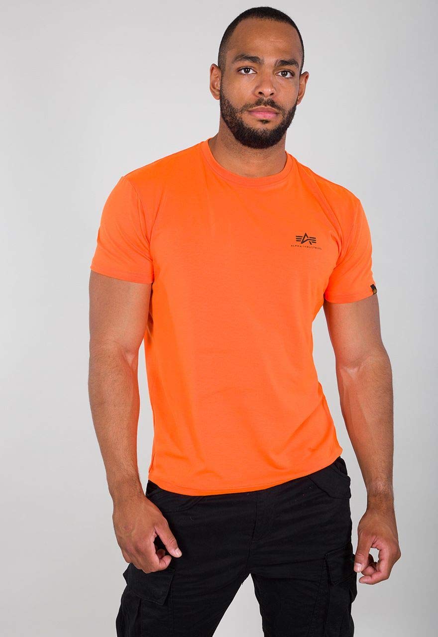 Alpha Industries Alpha Industries Basic T Shirt Small Logo for Men T-Shirt (Pack
