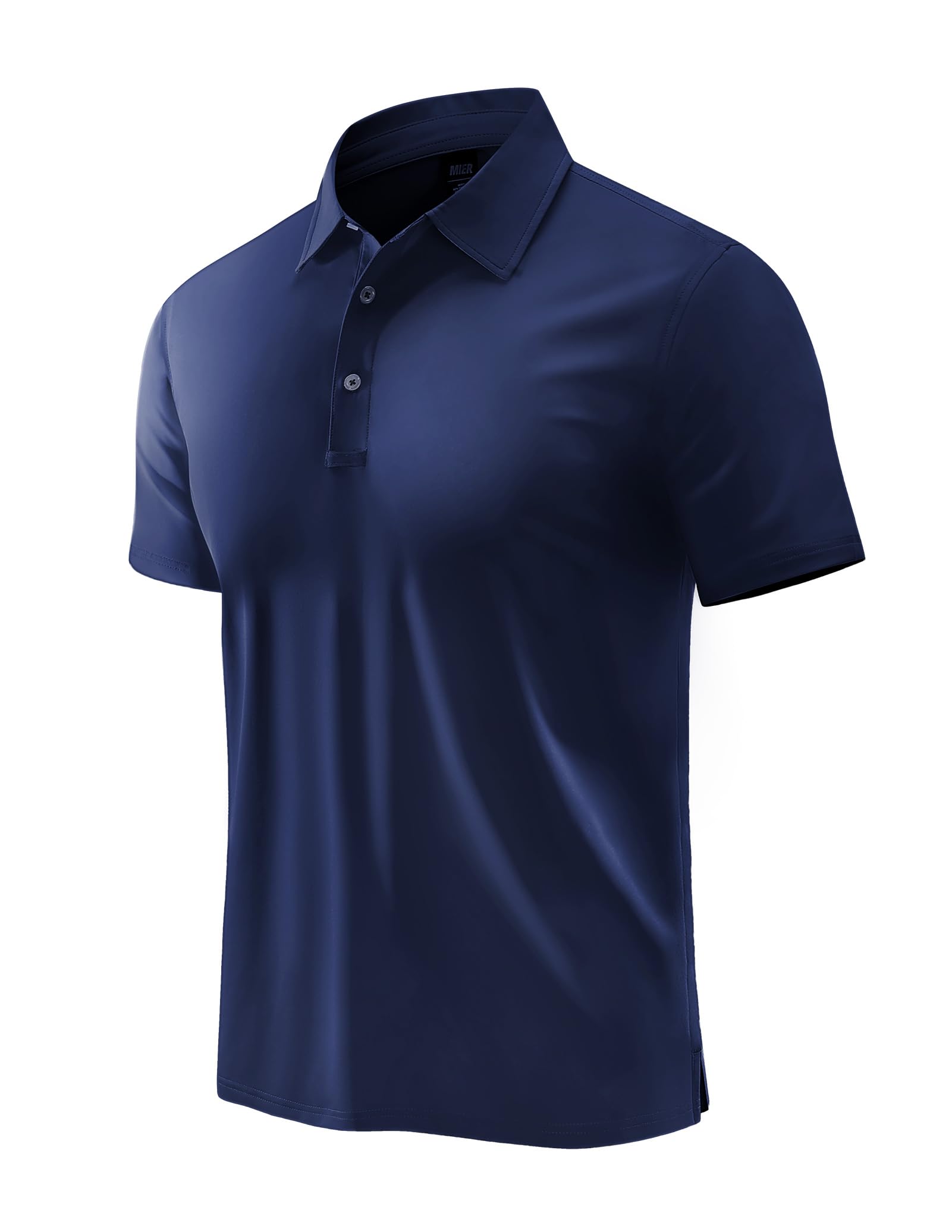 MIER Polo Shirts for Men Dry Fit Performance Golf Collared Shirt, UPF 50+