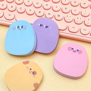 Sticky Notes, Multi Color Sticky Memo Pad for Office School 60 Sheets Self Stick Notes(Blue)