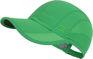GADIEMKENSD Unstructured Quick Dry Sports Cap Outdoor Sun Protective Unisex