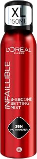 L'Oréal Paris XL Setting Spray, Infallible 3-Second Makeup Mist, 150ml | Extra Large, Up To 36 Hour Makeup Wear, Fixing Spray, Waterproof and Sweatproof, Transfer-Proof, Non-Sticky