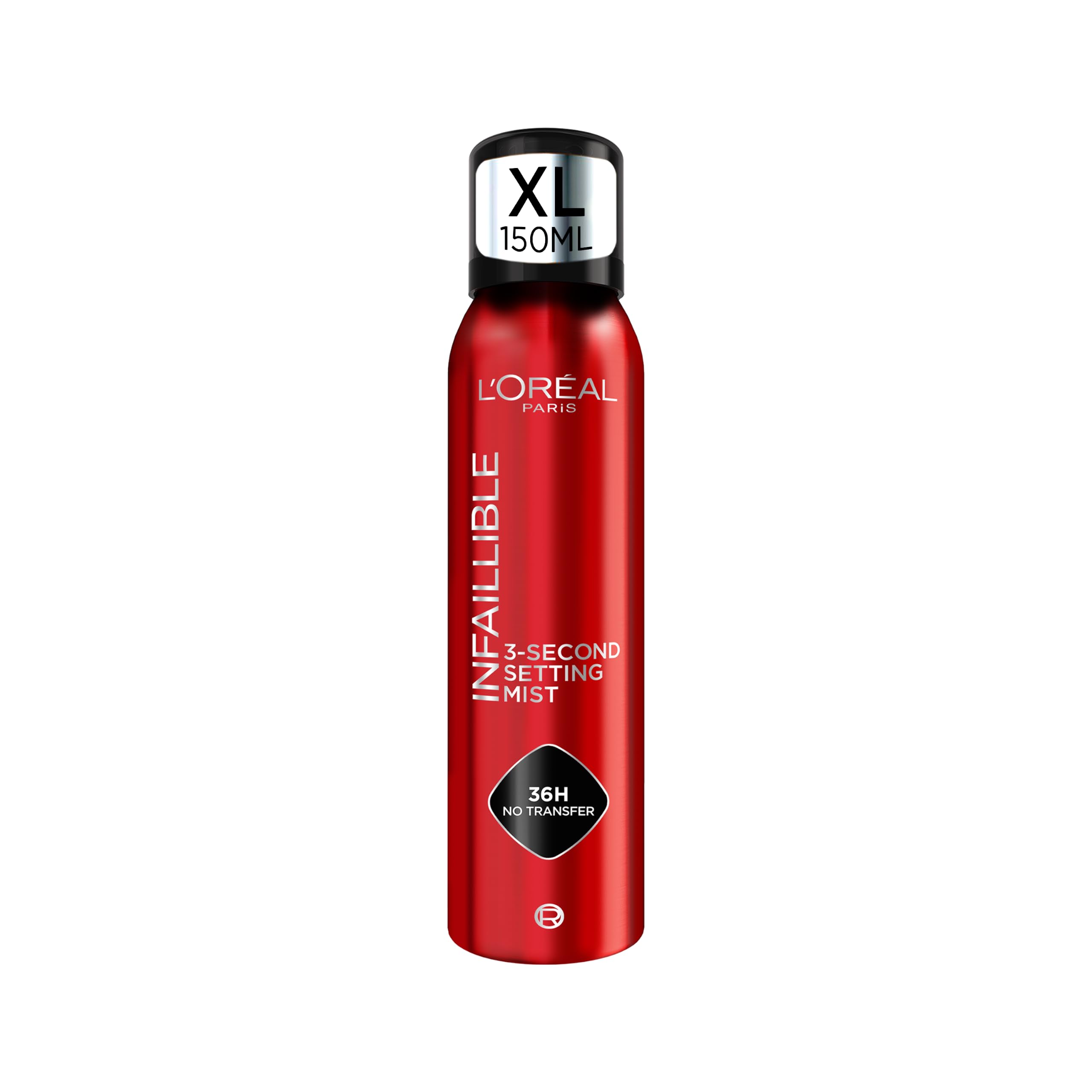 L'Oréal Paris XL Setting Spray, Infallible 3-Second Makeup Mist, 150ml | Extra L