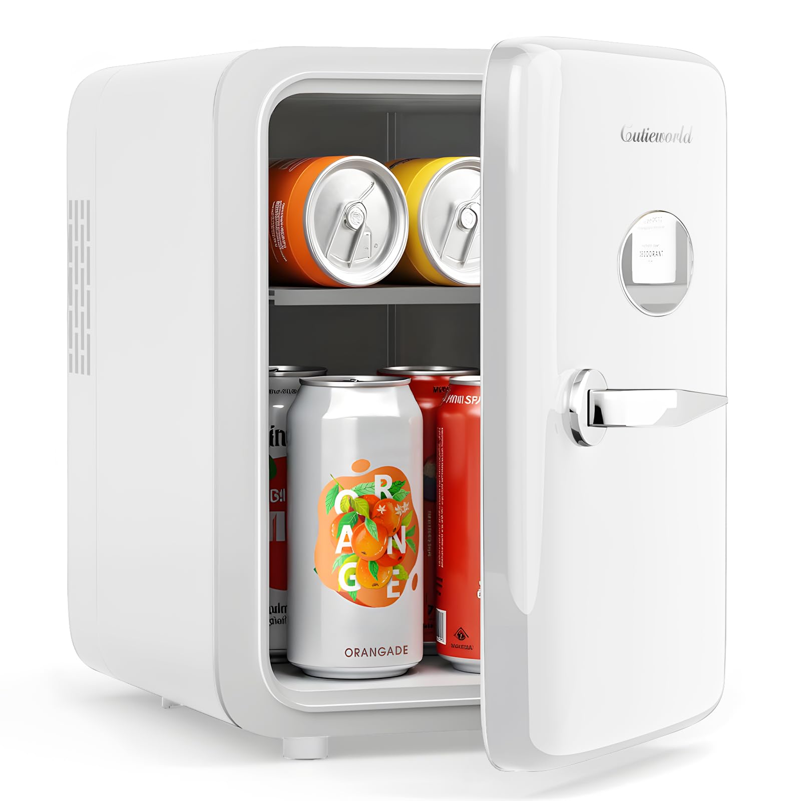 CUTIEWORLD Skincare Fridge - 4L Makeup Fridge for Refrigerating Makeup, Skincare