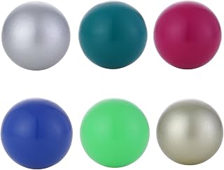 Morella Damen Engels-Klangkugel-Set Ø 16 mm 6 Kugeln in den Farben Gold Silber Blau Grün Beere und Petrol-Grün