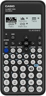 Casio fx-83GTCW+ Scientific Calculator Black (UK Version) - Upgrade from previous fx-83GTCW model
