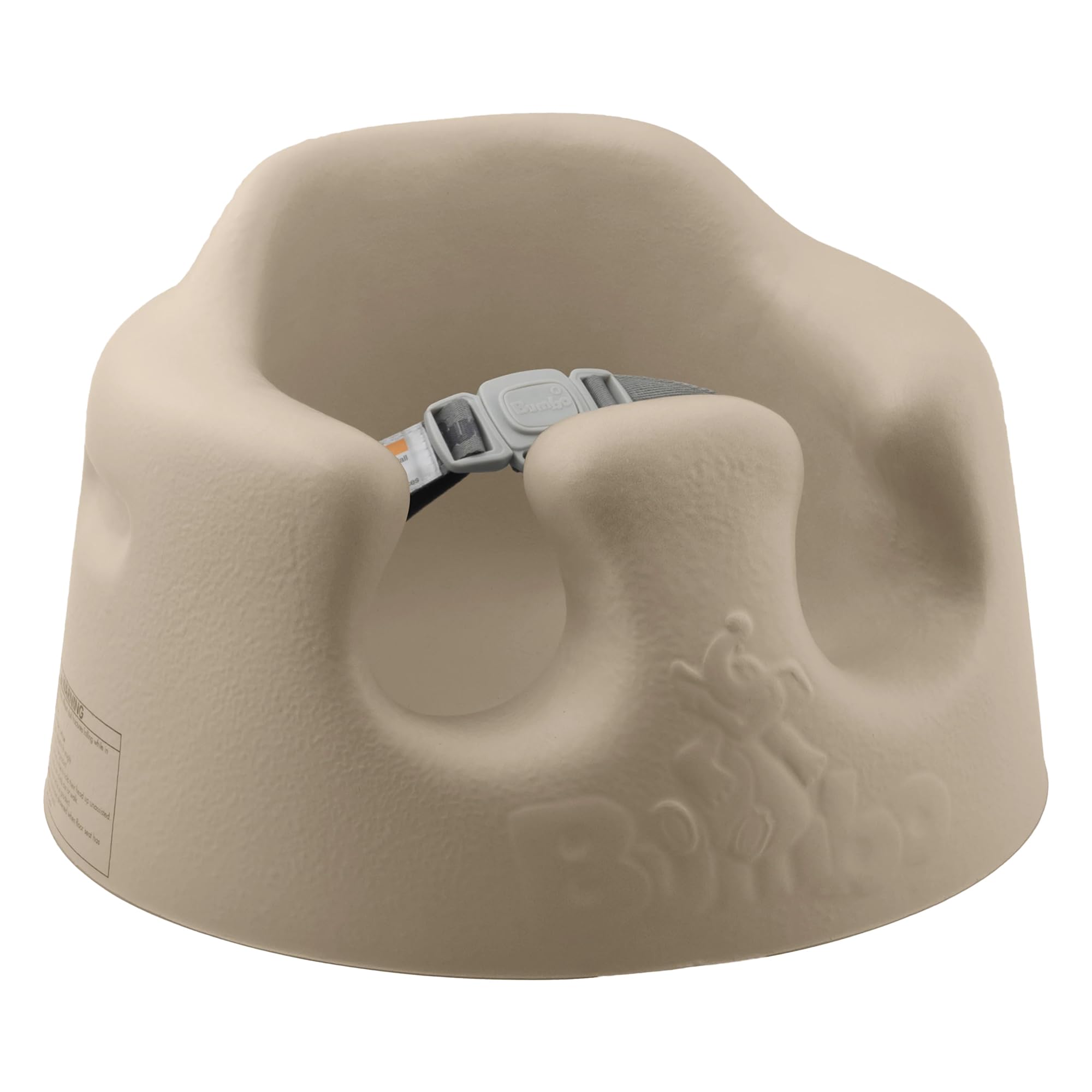 Bumbo Baby Soft Foam Infant Floor Seat, Ages 3 to 12 Months, Taupe | Comfortable