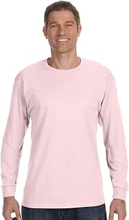 Jerzees Dri-Power Cotton Blend Long Sleeve Tees, Moisture Wicking, Odor Protection, UPF 30+, Sizes S-3x Men's T-Shirt (Pack of 1)