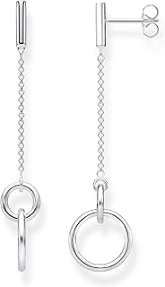Thomas Sabo H2064 Ball Stud Earrings with Cross 925 Sterling Silver