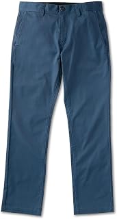 Volcom Mens Frickin Modern Stretch Chino Pant – Everyday Wear Slim Fit Stretch Twill Pants