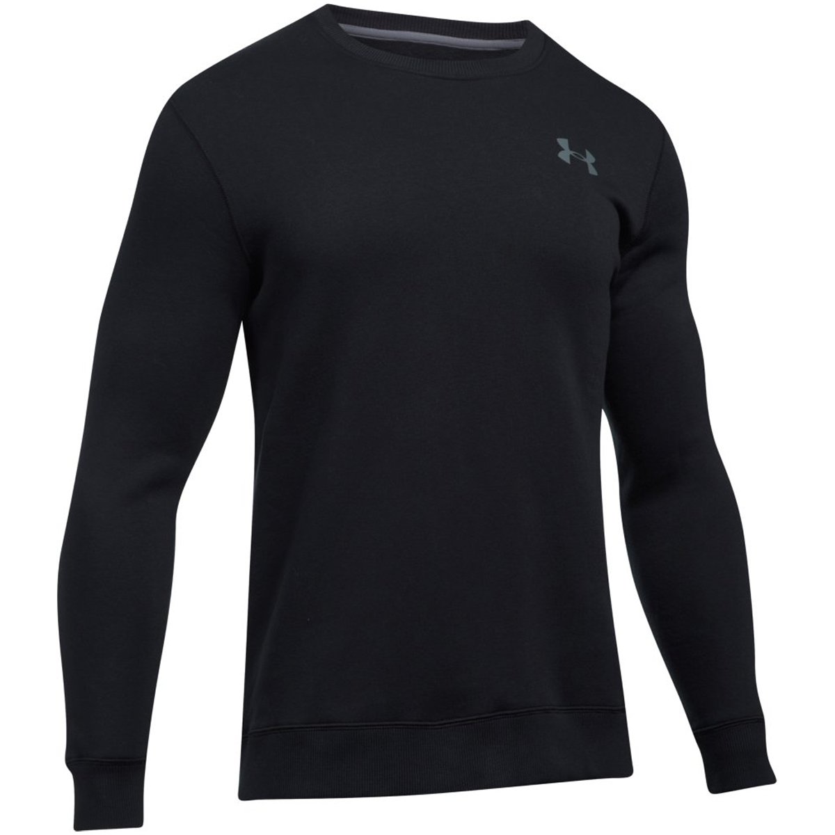 Under Armour Rival Solid Fitted Crew Men's Fleece Pullover