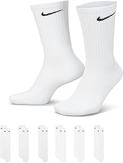 Nike Adult Everyday Cushioned Training Crew Socks (6-Packs) | Mens & Womens