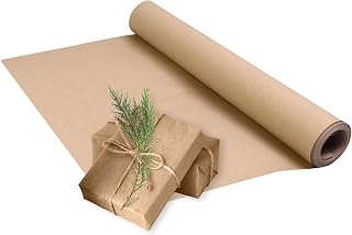 Triplast Brown ECO Kraft Paper (600mm x 10m) - Eco-Conscious & Recyclable - Multipurpose Wrapping Paper Roll with a Premium & Rustic Finish - Ideal for Gift Wrapping, Parcel Packing, Arts & Craft