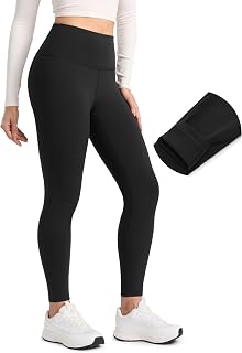 CRZ YOGA Matte Fleece Lined Leggings 28''
