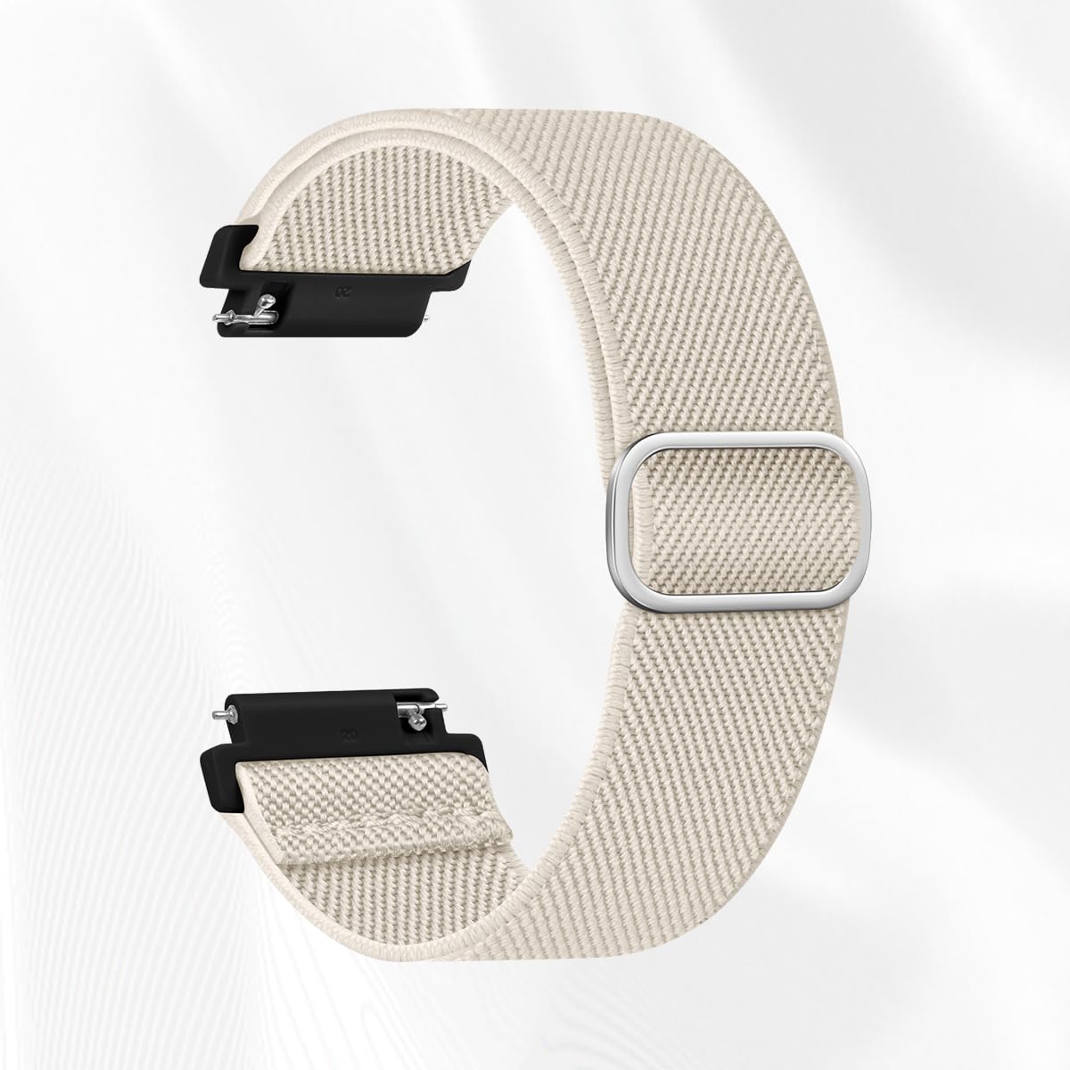 Quick Release Watch Band 20mm 22mm Waterproof Nylon Elastic Braided Strap Adjust