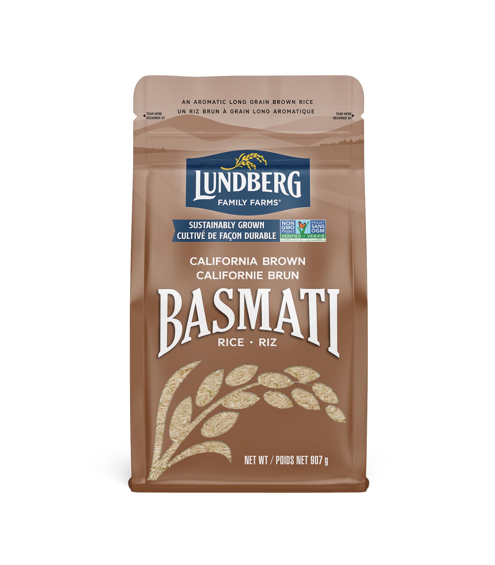 Lundberg Nf Brown Basmati Rice, 907gm
