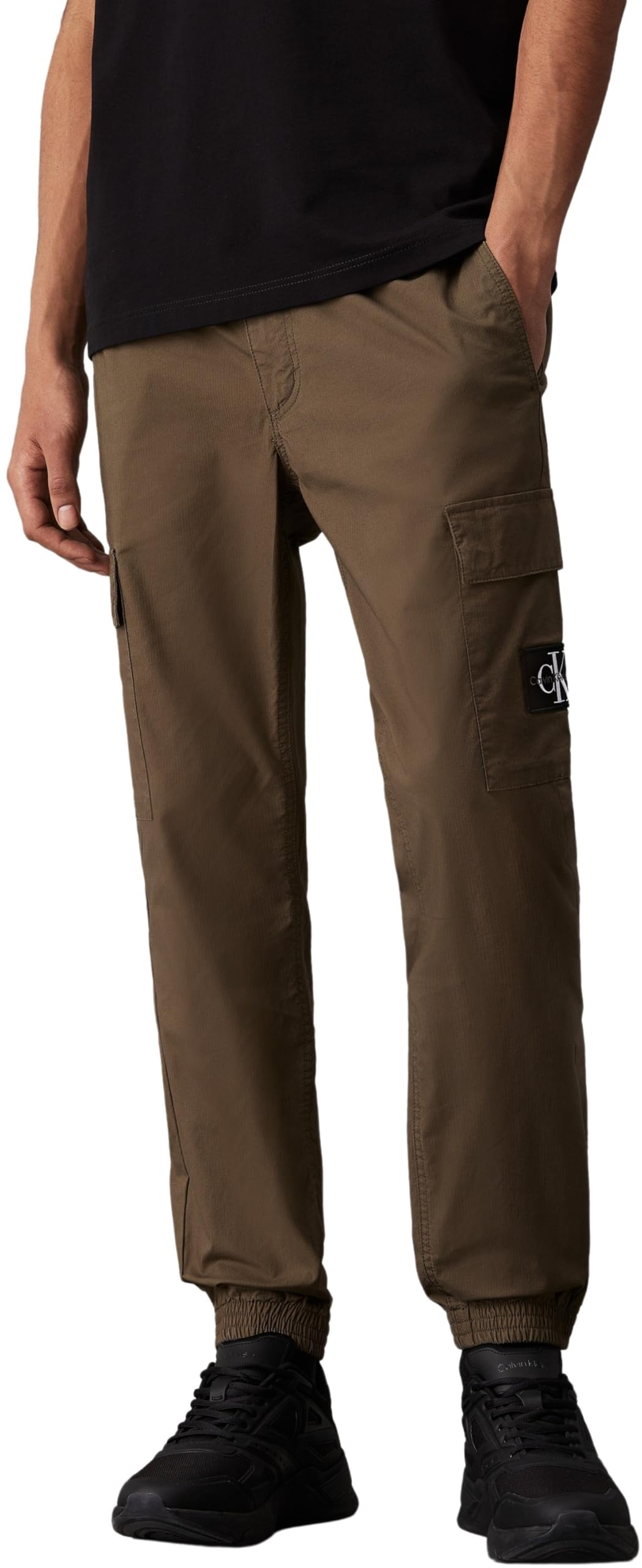 Calvin Klein Uomo Pantaloni Cargo Skinny Fit con Tasche