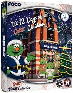 Orbit Houston Astros 2026 Mascot Advent Calendar Bobblehead MLB Baseball