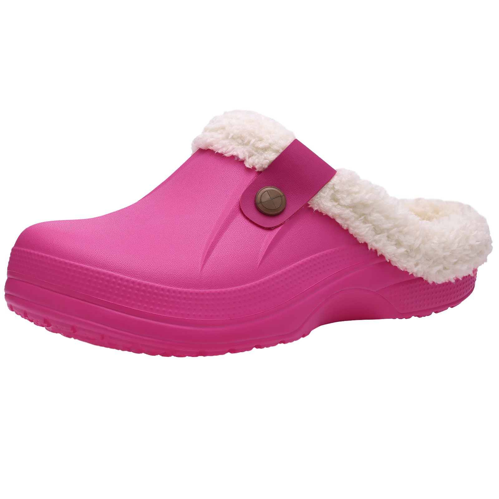 Beslip Women's Classic Waterproof Fur Lined Winter Slippers