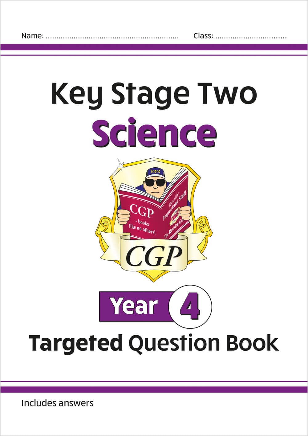 KS2 Science Year 4 Targeted Question Book (includes answers) (CGP Year 4 Science