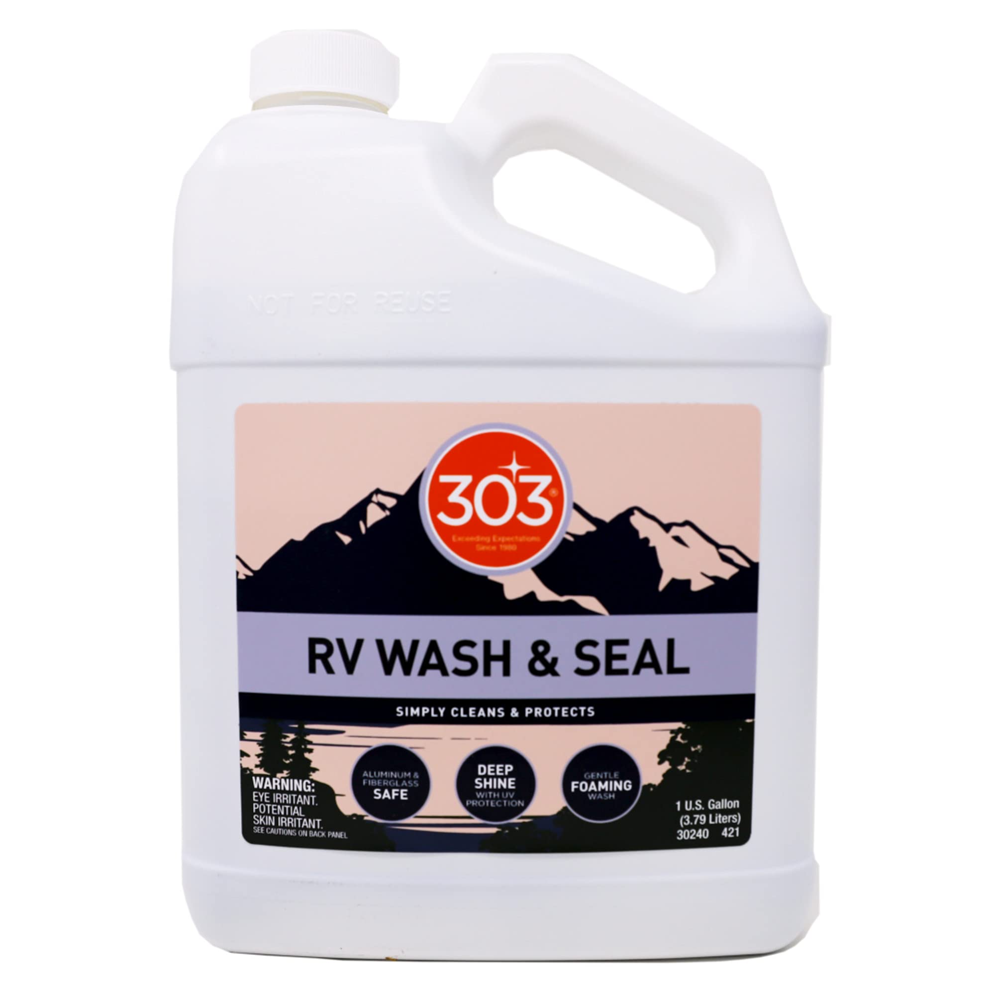 303 RV Wash & Seal - Clean, Streak-Free Finish, pH Neutral with High Foaming For