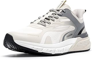 FitVille Extra Wide Fit Trainers for Men Breathable Walking Running Shoes Non-Slip Sneakers for Flat Feet Plantar Fasciitis