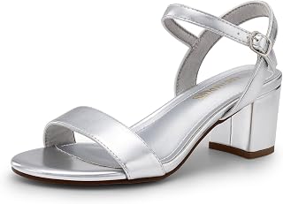 DREAM PAIRS Women's Heeled Dress Sandal