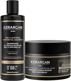 KERARGAN - Castor Oil Duo Shampoo & Hair Mask Against Hair Breakage - 2 x 250 ml