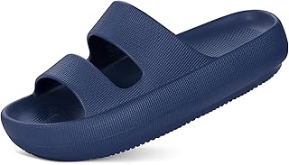 shevalues Orthopedic Slide Sandals for Women Arch Support Plantar Fasciitis