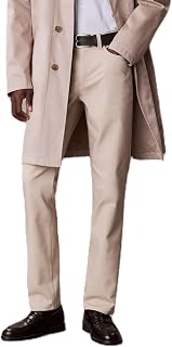Calvin Klein Move 365 - Pantalón elástico para hombre - Beige - 33W x 30L