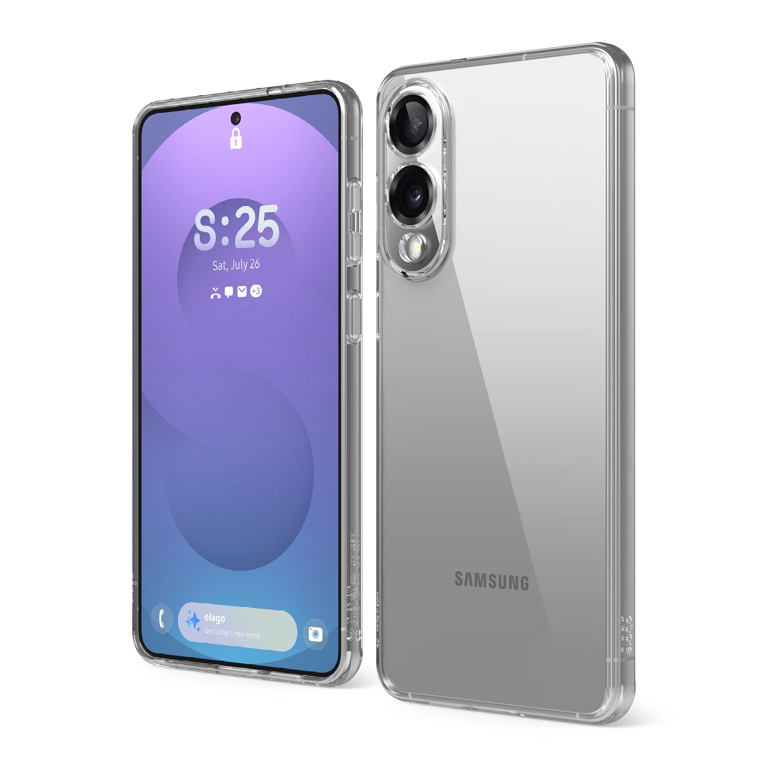 elago Transparent Hybrid Cover for Samsung Galaxy S25 Edge