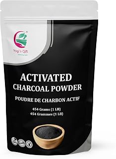 Activated Charcoal Powder Coconut 454 Grams (1 Lb) | By Yogi’s gift®